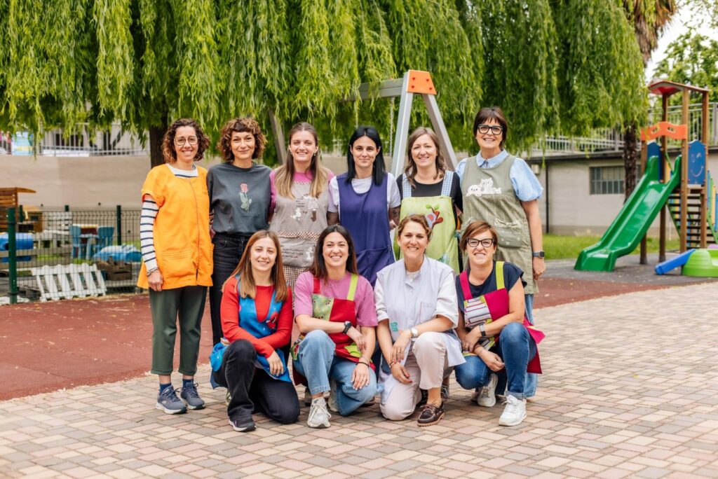 Foto insegnanti ed educatrici